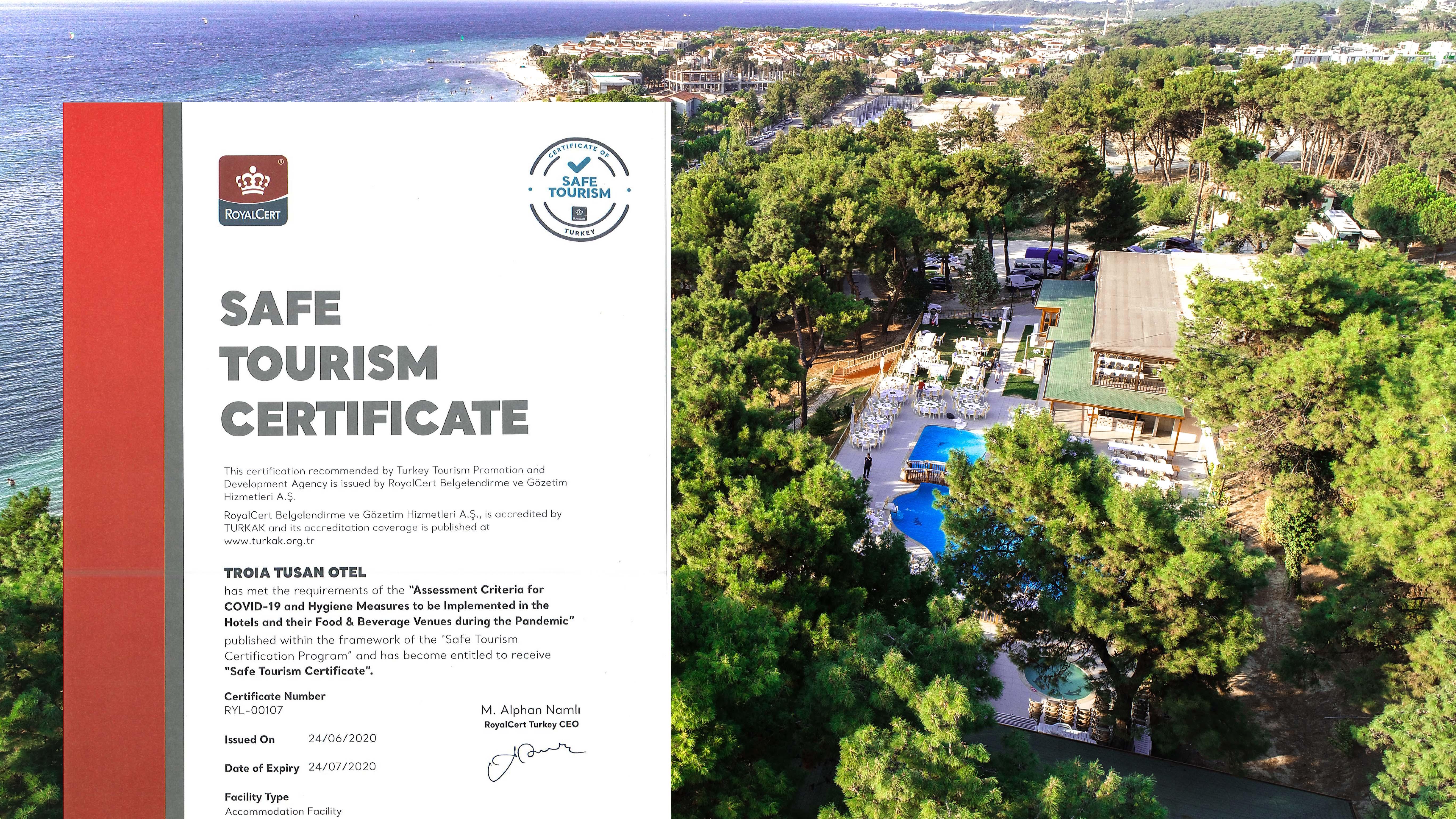 Troia Tusan Hotel Çanakkale Esterno foto
